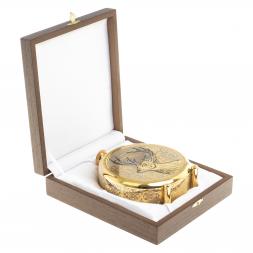 Фляжка с гравюрой "Олень" Златоуст