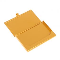 Металлическая визитница "Герб России" в подарочном футляре Златоуст