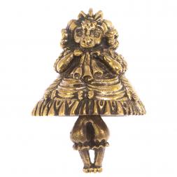 Колокольчик мантра &amp;quot;Коза&amp;quot; из бронзы