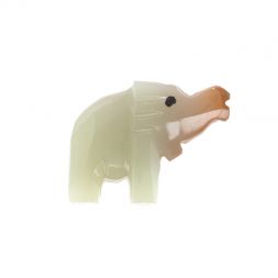 Сувенир из оникса "Слон" 5,5х2х4,3 см (2)