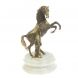 Статуэтка из бронзы &amp;quot;Конь с попоной&amp;quot; на подставке из мрамора 129240
