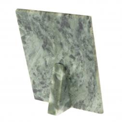 Икона настольная "Богородица" камень змеевик 9х7,2х3 см