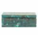 Шкатулка с иллюстрацией под малахит 14х7х5 см 125054