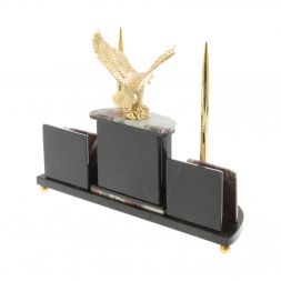 Письменный набор "Горный орел" бронза креноид