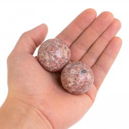 Шары для массажа 3,5 см 2 шт из креноида