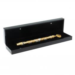 Подарочная ручка "Герб РФ" с белой эмалью Златоуст