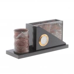 Письменный мини-набор камень яшма