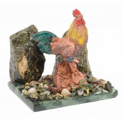 Сувенир &amp;quot;Петух&amp;quot; большой змеевик