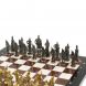 Шахматы &amp;quot;Русские&amp;quot; бронза доска 40х40 лемезит мрамор 127555