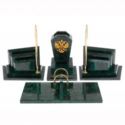 Настольный набор "Гербовый" с календарницей