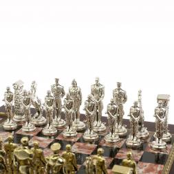 Шахматный ларец "Великая Отечественная война" камень креноид