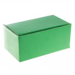 Шкатулка с иллюстрацией "Березы у реки" камень змеевик 17,5х9,5х7,5 см