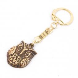 Брелок "Филин" бронза