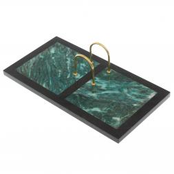 Подставка под календарь из змеевика