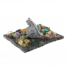 Сувенир &amp;quot;Влюбленный дракон&amp;quot; малый из мрамолита