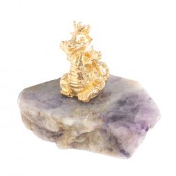 Сувенир на подставке из флюорита "Дракоша"