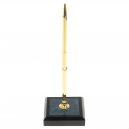 Подставка под ручку из лазурита 6,5х6,5х19,5 см