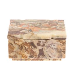 Шкатулка из оникса 10х7,5х6 см (3х4)