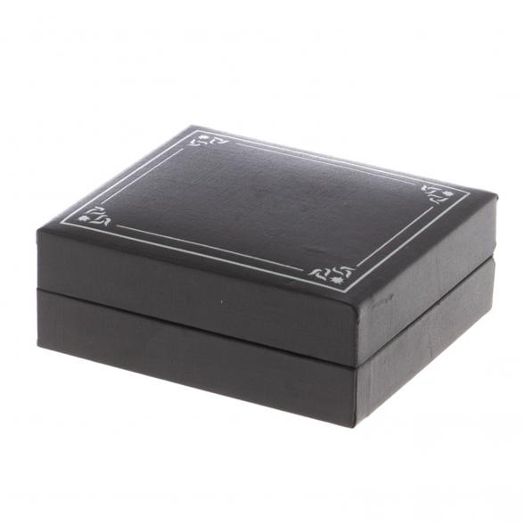 Запонки камень родонит круглые 124442