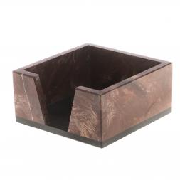 Письменный набор из лемезита "Орел" с лотком для бумаг А4 и бюваром