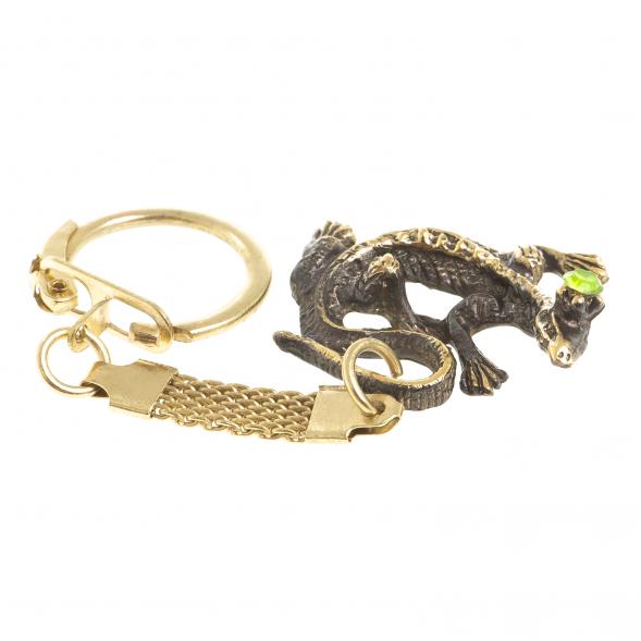 Брелок &amp;quot;Ящерица&amp;quot; бронза 116425
