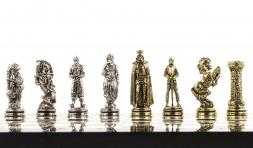 Шахматы &amp;quot;Рыцари&amp;quot; 28х28 см из мрамора