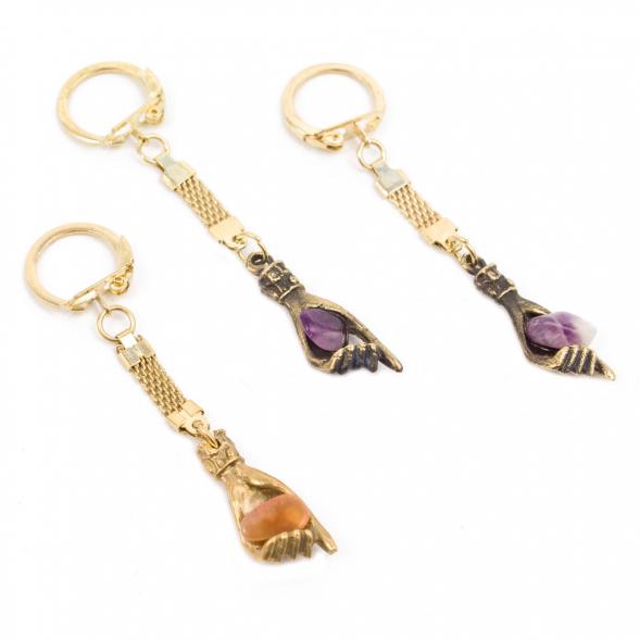 Брелок &amp;quot;Рука&amp;quot; бронза 116414