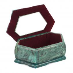 Шкатулка с рисунком "Рассвет" 17х10,5х7 см