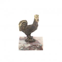 Статуэтка из бронзы и креноида "Курочка"
