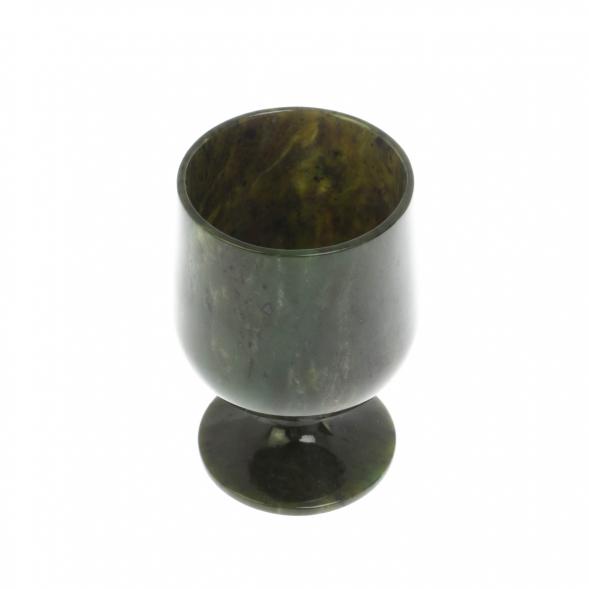 Фужер из нефрита 6,5х6,5х9 см 125328