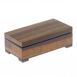 Шкатулка из камня тигровый глаз 12х6х4 см