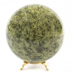 Шар из камня змеевик 12 см