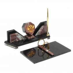 Настольный набор "Эталон с гербом РФ креноид