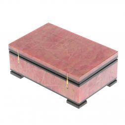 Шкатулка из родонита 10,5х6,5х4 см