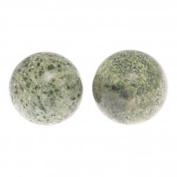 Шары для массажа 3,5 см 2 шт из жадеита