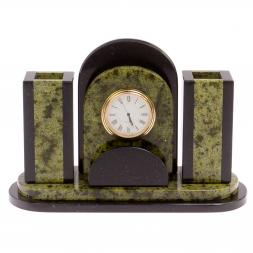 Письменный набор "Арка" из змеевика