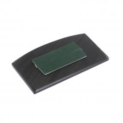 Икона в машину из черного обсидиана "Спаси и сохрани" 8,5х4,5 см