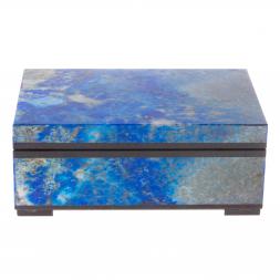 Шкатулка из иркутского лазурита 11х7х4 см