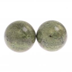 Шары для массажа 5 см 2 шт из жадеита