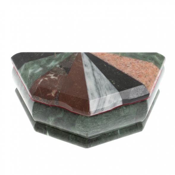 Шкатулка Ракушка с мозаикой 14,5х7,5х5,5 см 118937