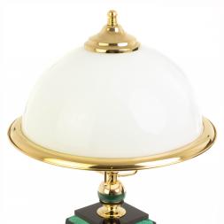 Лампа настольная из малахита Златоуст