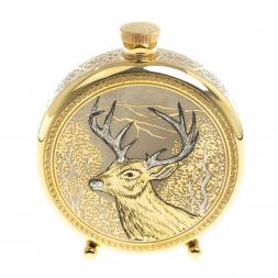 Подарочный набор "Олень" фляжка и 2 стопки перевертыша Златоуст