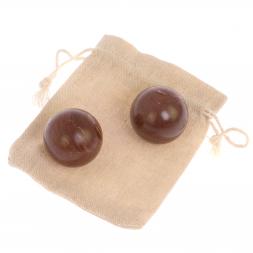 Шары для массажа 3,5 см 2 шт из лемезита