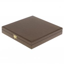 Тарелка с гравюрой "Герб РФ" 22,5 см Златоуст