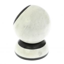 Настольные часы "Антистресс" из мрамора 9,5 см