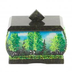 Шкатулка рисунок Лето 10х7,5х9 см