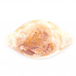 Каменный поднос из оникса с ручками 19,5х15,5х2 см (6)