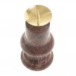 Подсвечник малый камень лемезит 4,5х10 см