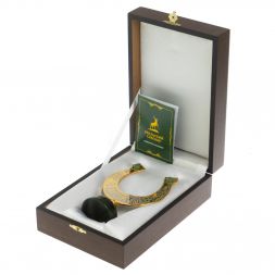 Подкова из нефрита "На счастье" Златоуст