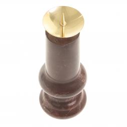 Подсвечник большой камень лемезит 4,5х12,5 см